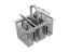 Universal Dishwasher Cutlery Basket Portable Replacement Cutlery Dishwasher Carousel 5