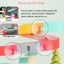 86Pcs Bath Toy for Kids Ages 4-8 Wall Bathtub Water Polo Slide Carousel 4