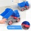 8 Pcs Kids Beach Toy Set with Large ATV Shovel -Yellow Carousel 4