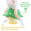 Kids Plush Ride Bouncing Toys Inflatable Gator Hopper Ball with Handle Carousel 5