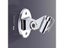 Adjustable Shower Bracket Fixed Base Universal Wall Mounted Shower Head Holder Carousel 7