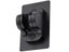 Shower Head Holder Brackets Black Suction Cup Wall Mount Adjustable Support For Carousel 7