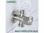 Baokemo Bathroom G1 2 Thread Two Way Angle Valve Faucet Accessories Carousel 2