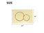 1pcs Brass Shower Valve Mixer G1 2 Thread Chrome Finish 2 Way Taps Carousel 5