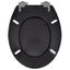 Toilet Seats with Soft Close Lids Mdf Black Oabikk Carousel 5