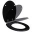 Toilet Seats with Soft Close Lids Mdf Black Oabikk Carousel 9