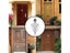 5 Inch Silver Zinc Alloy Door Knocker With 180 Degree High Definition Door Carousel 7