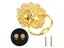 1 Piece 6 Inch Door Knocker Classical Vintage Retro Home Decor Wall Hanging Carousel 4