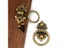 Brass Bronze Ring Door Knocker For Cabinet Entrance Doors Carousel 3