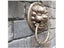 1Pcs Vintage Brass Die Casting Lion Head Door Knocker Door Handle Solid Carousel 8