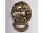 30CM Large Cast Lion Head Door Knocker Ring Pull Vintage Brass Handle Solid Carousel 4