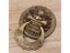 30CM Large Cast Lion Head Door Knocker Ring Pull Vintage Brass Handle Solid Carousel 8