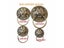 1pcs Old-Style Solid Wood Door Knocker Tiger Head Front Door Knock Lion Head Carousel 7