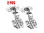 2 Pcs Stainless Steel Cabinet Door Hinges With Hydraulic Damper Screws Carousel 3