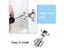 2 Pcs Stainless Steel Cabinet Door Hinges With Hydraulic Damper Screws Carousel 1