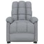 Massage Chair Light Grey Fabric Taxitt Carousel 3