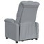 Massage Chair Light Grey Fabric Taxitt Carousel 5