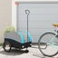 Bike Trailer Black and Blue 45 Kg Iron Kaoak Carousel 1