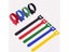 50/100PCS Detachable Cable Ties Colored Plastics Reusable Cable Ties Nylon Loop Carousel 5