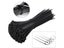100PCS/Bag Self-locking Plastic Cable Ties Garden Industrial Assorted Fastening Carousel 3