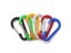 6pcs Alloy Aluminum Carabiner Travel Hook For Camping Mountaineering Carousel 6