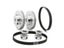 Aluminum GT2 Timing Belt Pulley Bearing 20 36 40 48 60 Teeth 5mm 8mm Bore Carousel 3