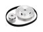 Aluminum GT2 Timing Belt Pulley Bearing 20 36 40 48 60 Teeth 5mm 8mm Bore Carousel 5