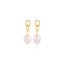 Pearl drop earrings / chain earrings Carousel 1