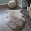 100% New Zealand Made Premium Long Wool Sheepskin Rug - Dyed Stone Color Carousel 4
