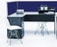 Desk Mounted Partitions 450mm High x 1160mm Wide - Polycarbonate Carousel 3