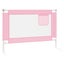 vidaXL Toddler Safety Bed Rail Pink 90x25 cm Fabric Carousel 4