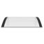 vidaXL Door Canopy Black and Transparent 80x80 cm Polycarbonate Carousel 3