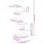 vidaXL Cat Tree with Sisal Scratching Posts Cream 176 cm Carousel 7