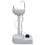 vidaXL Portable Camping Handwash Stand with Tent 20 L Carousel 9