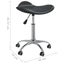 vidaXL Salon Spa Stool Black Faux Leather Carousel 8