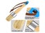 3 Pcs/Set Ergonomic Handle Chalk Wax Paint Brushes Bristle Stencil Brushes Tool Carousel 4