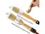 Chalk And Wax Brushes Include Flat And Round Chalked Paint Brush With Bristles Carousel 5