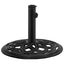vidaXL Umbrella Base Black 44x44x31 cm Cast Iron Carousel 1