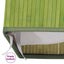 vidaXL Bamboo Laundry Basket with 2 Sections Green 72 L Carousel 8