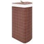 vidaXL Bamboo Corner Laundry Basket Brown 60 L Carousel 5