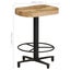 vidaXL Bar Stools 2 pcs 52 cm Solid Mango Wood Carousel 7