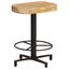 vidaXL Bar Stools 2 pcs 52 cm Solid Mango Wood Carousel 9