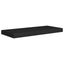 vidaXL Floating Wall Shelves 2 pcs Black 60x23.5x3.8 cm MDF Carousel 3