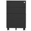 vidaXL Mobile File Cabinet Anthracite 39x45x60 cm Steel Carousel 2