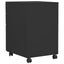 vidaXL Mobile File Cabinet Anthracite 39x45x60 cm Steel Carousel 4