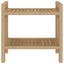 vidaXL Bathroom Side Table 45x30x45 cm Solid Wood Teak Carousel 3