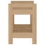 vidaXL Bathroom Side Table 45x30x45 cm Solid Wood Teak Carousel 4
