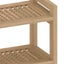 vidaXL Bathroom Side Table 45x30x45 cm Solid Wood Teak Carousel 6
