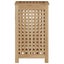 vidaXL Wash Bin 35x25x60 cm Solid Wood Teak Carousel 4