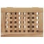 vidaXL Wash Bin 35x25x60 cm Solid Wood Teak Carousel 6